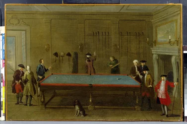 La salle de billard